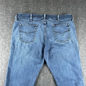 Harley Davidson Jeans Women's Sz 16 36x32 Blue Classic Straight Leg Denim 99114